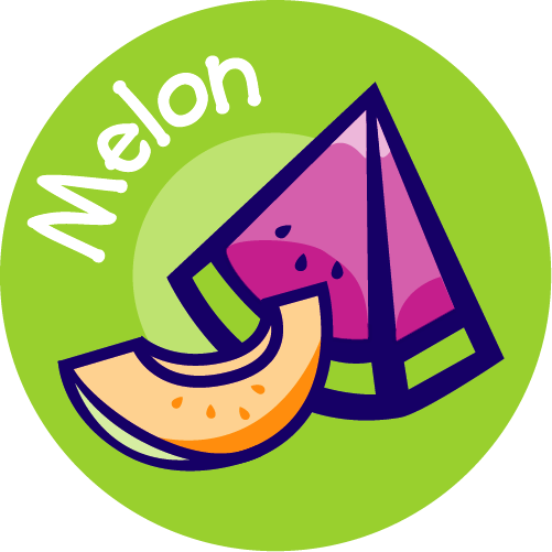 Boîte de lingettes Melon
