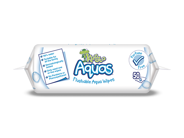 water wipes flushable